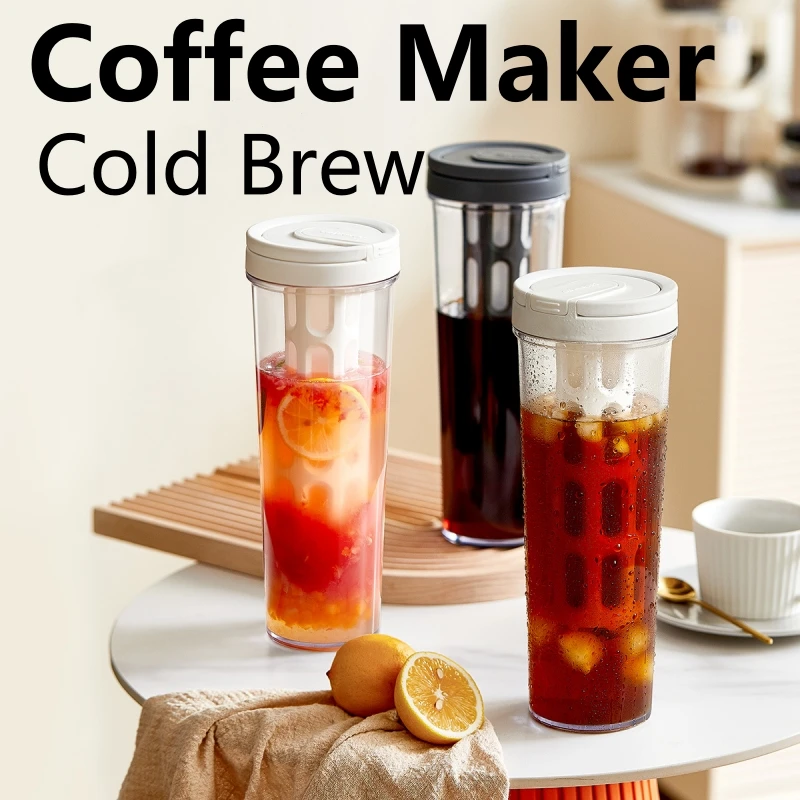 Coffee Equipment Camping - Cafetière à infusion froide manuelle 1L,