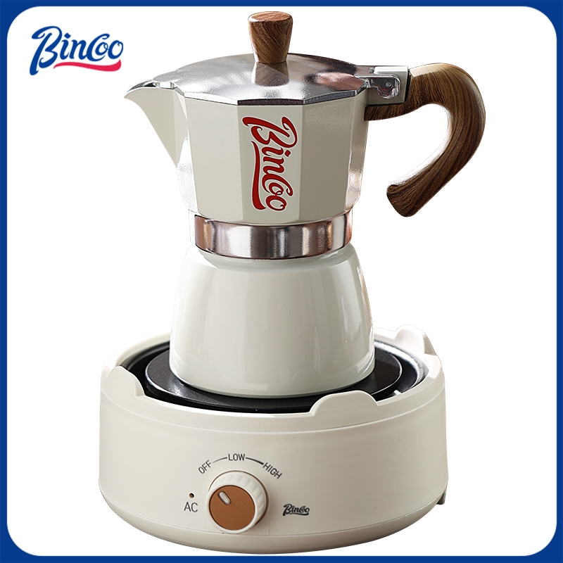 Coffee Equipment For Home - Bincoo Moka Pot et poêle électrique