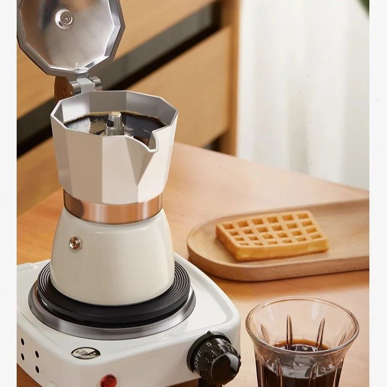 Coffee Equipment For Home - Pot Moka à fond rond à