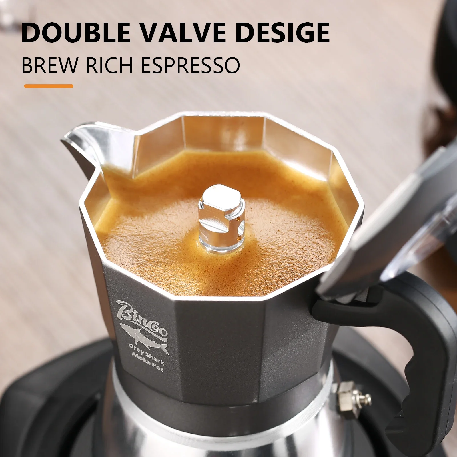 Cafetière Moka Bincoo à double - Coffee Equipment Camping avis et prix