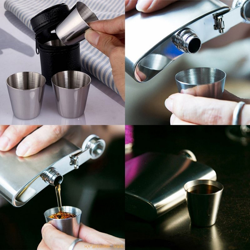 4/6 pièces tasses en acier ino - Coffee Equipment Camping avis et prix