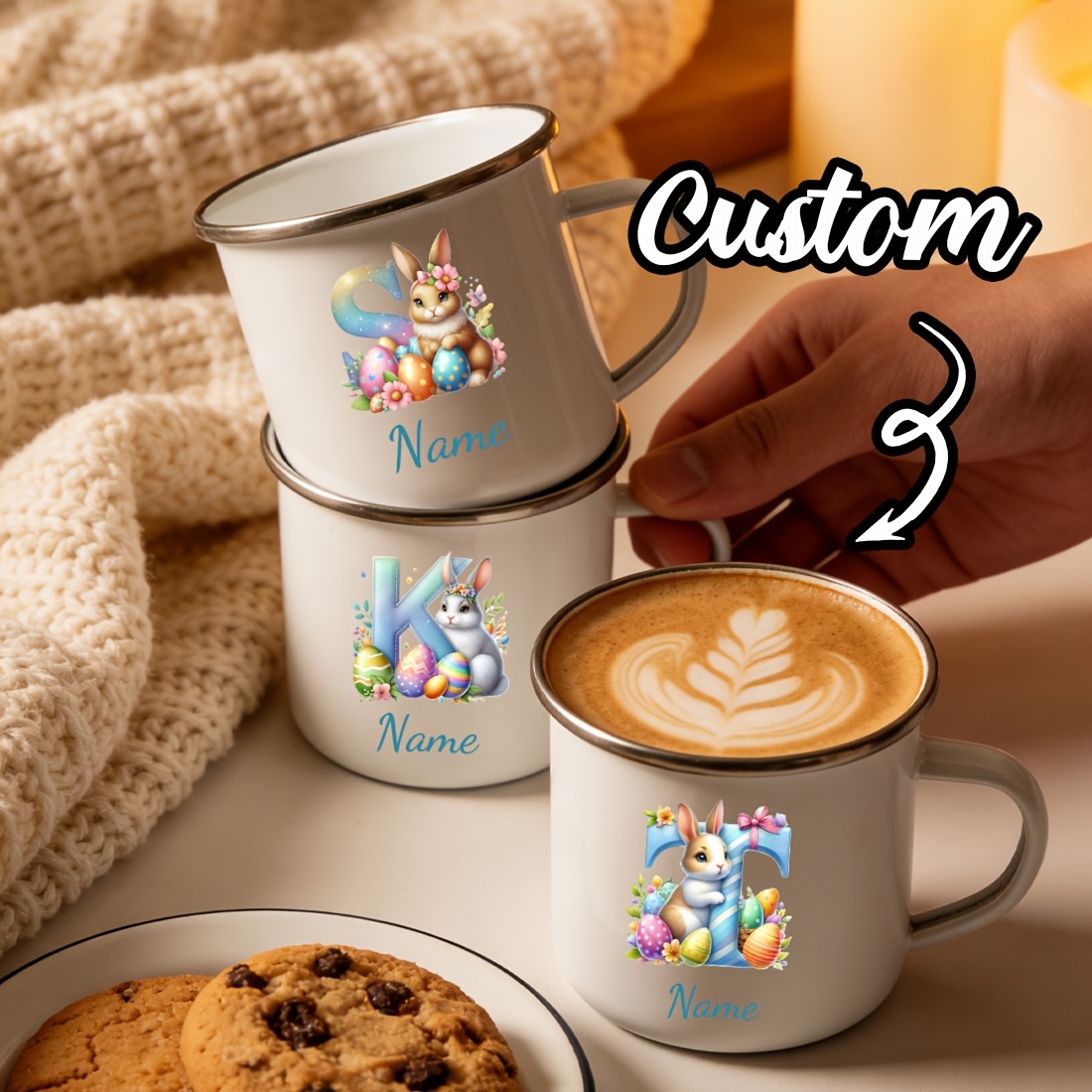 Tasse personnalisée avec initi - Coffee Equipment Names avis et prix