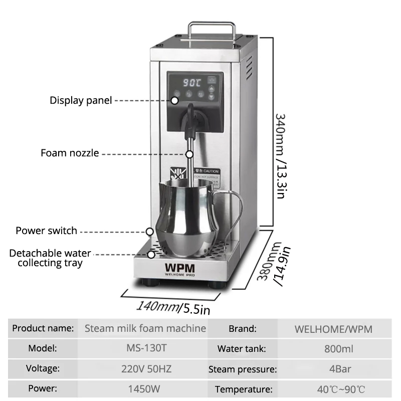 Machine à eau bouillante Machi - Coffee Shop Equipment avis et prix