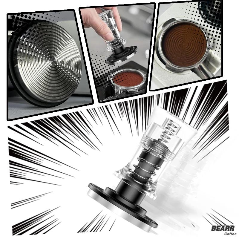 Tamper acrylique à double ress - Coffee Equipment Kit avis et prix