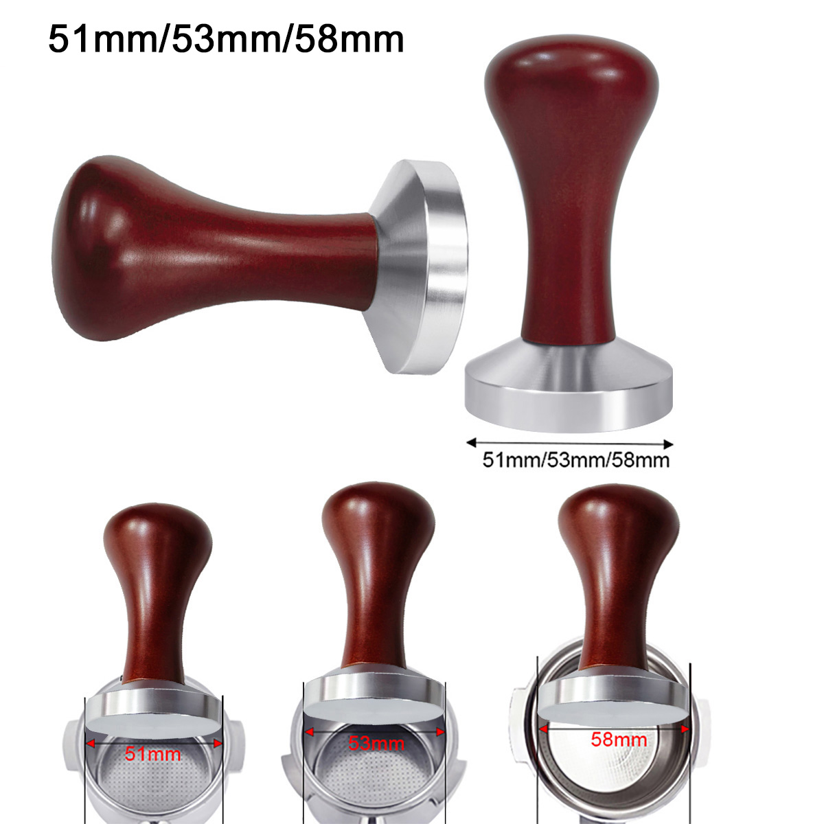 51mm 53mm 58mm Espresso Tamper - Coffee Shop Equipment avis et prix