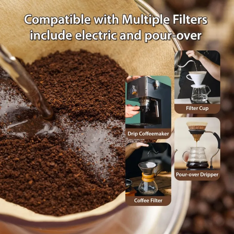 Filtres à café en papier natur - Coffee Equipment For Home avis et prix