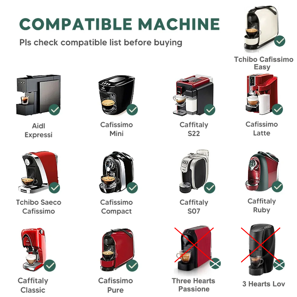 Pour 3 coeurs Tchibo Cafissimo - Coffee Equipment For Home avis et prix